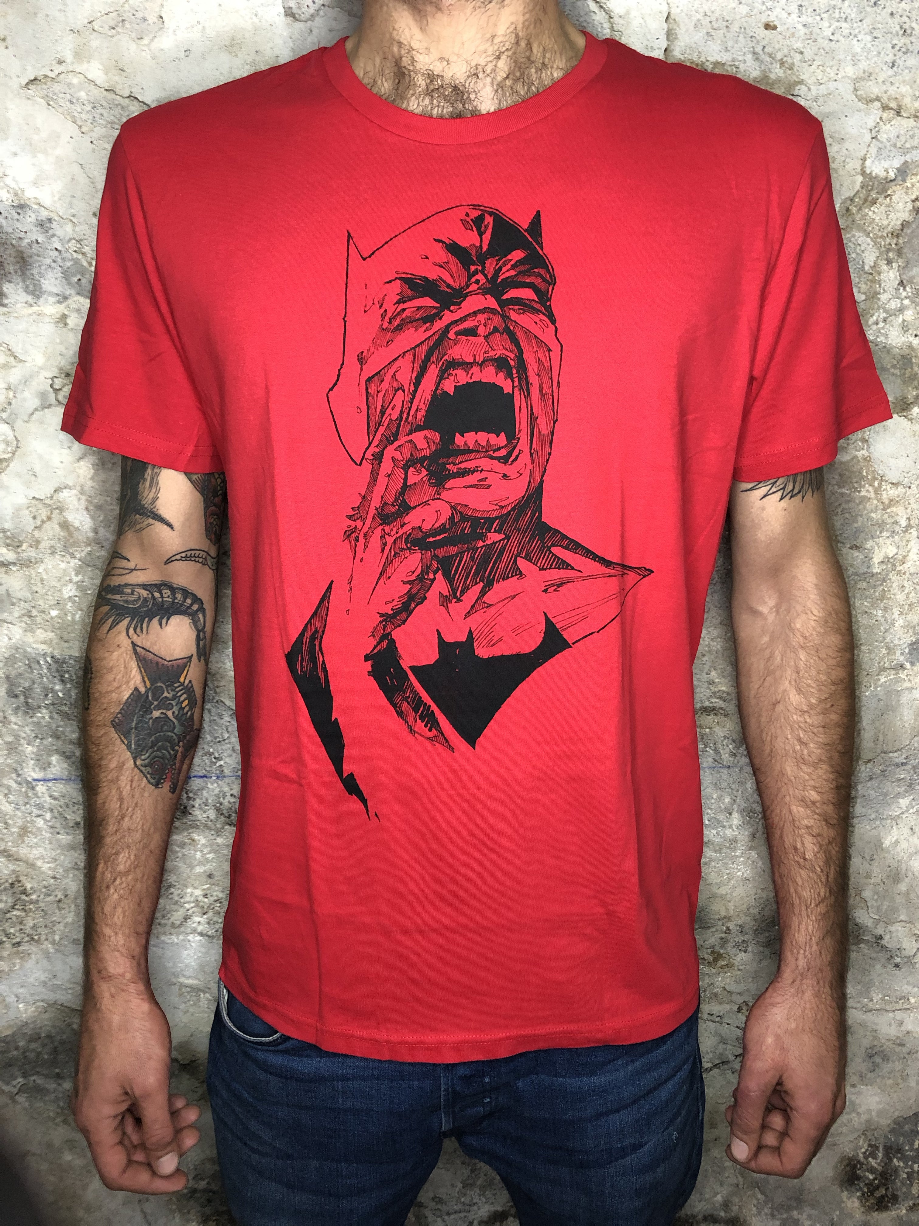 T-shirt - Batman - Rouge